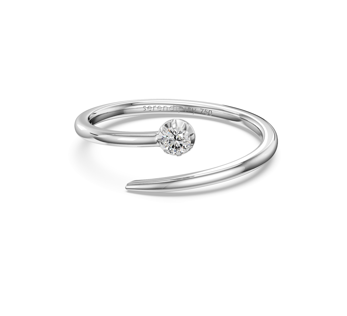 Кольцо Serendipity Timeless EJR0010W - фото 3 – Mercury