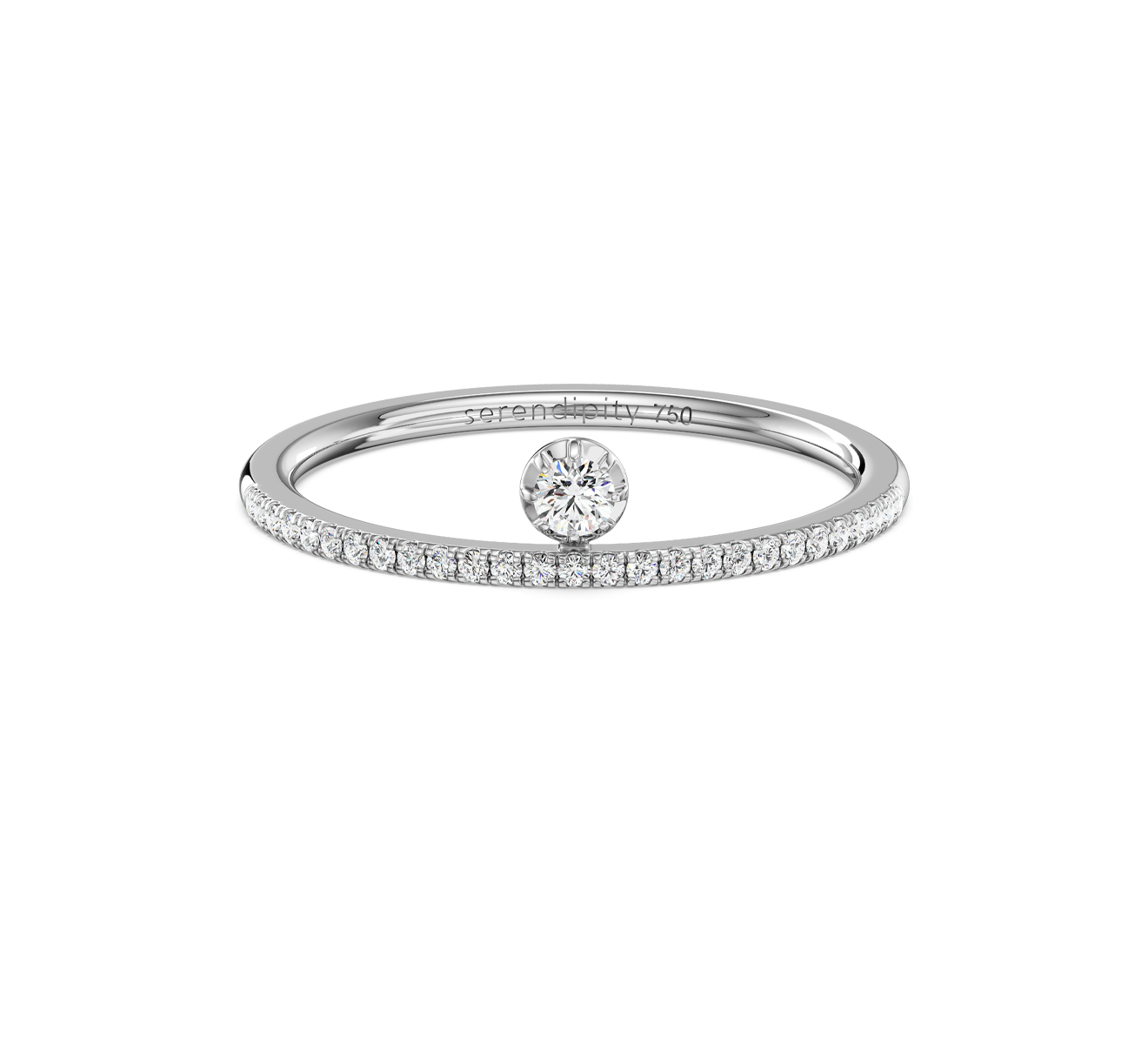 Кольцо Serendipity Timeless EJR0011W - фото 3 – Mercury