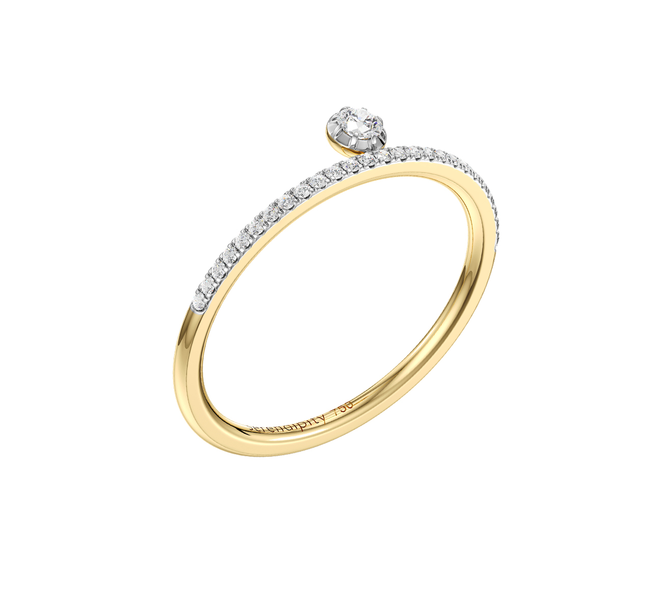 Кольцо Serendipity Timeless EJR0011Y - фото 1 – Mercury