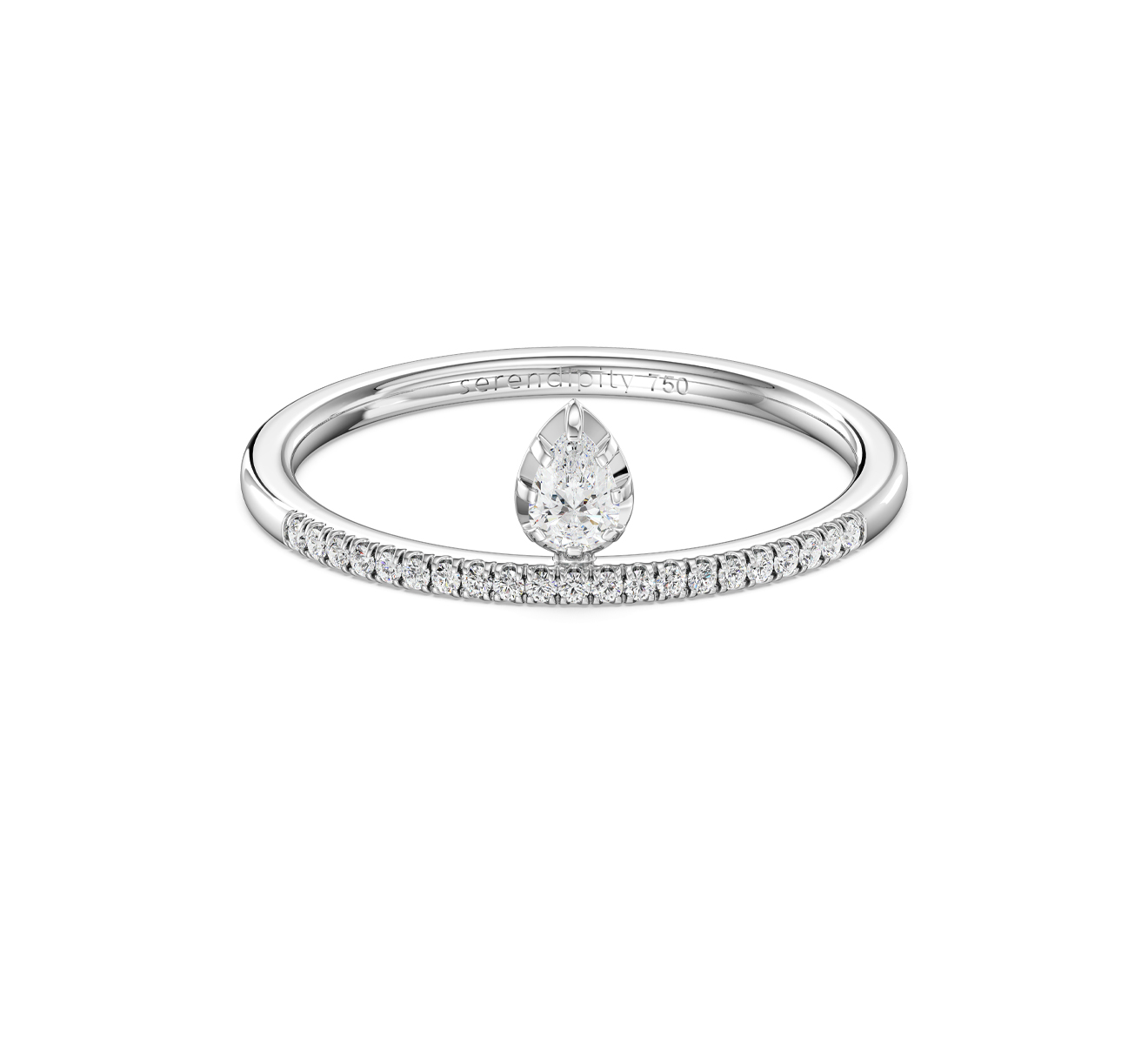 Кольцо Serendipity Timeless EJR0012W - фото 3 – Mercury
