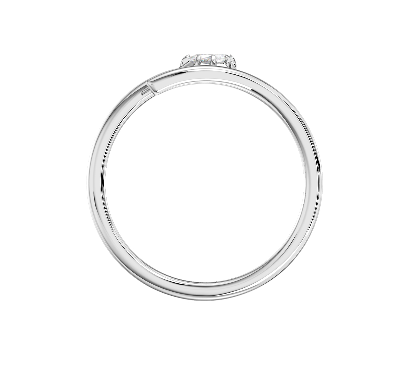 Кольцо Serendipity Timeless EJR0013W - фото 2 – Mercury