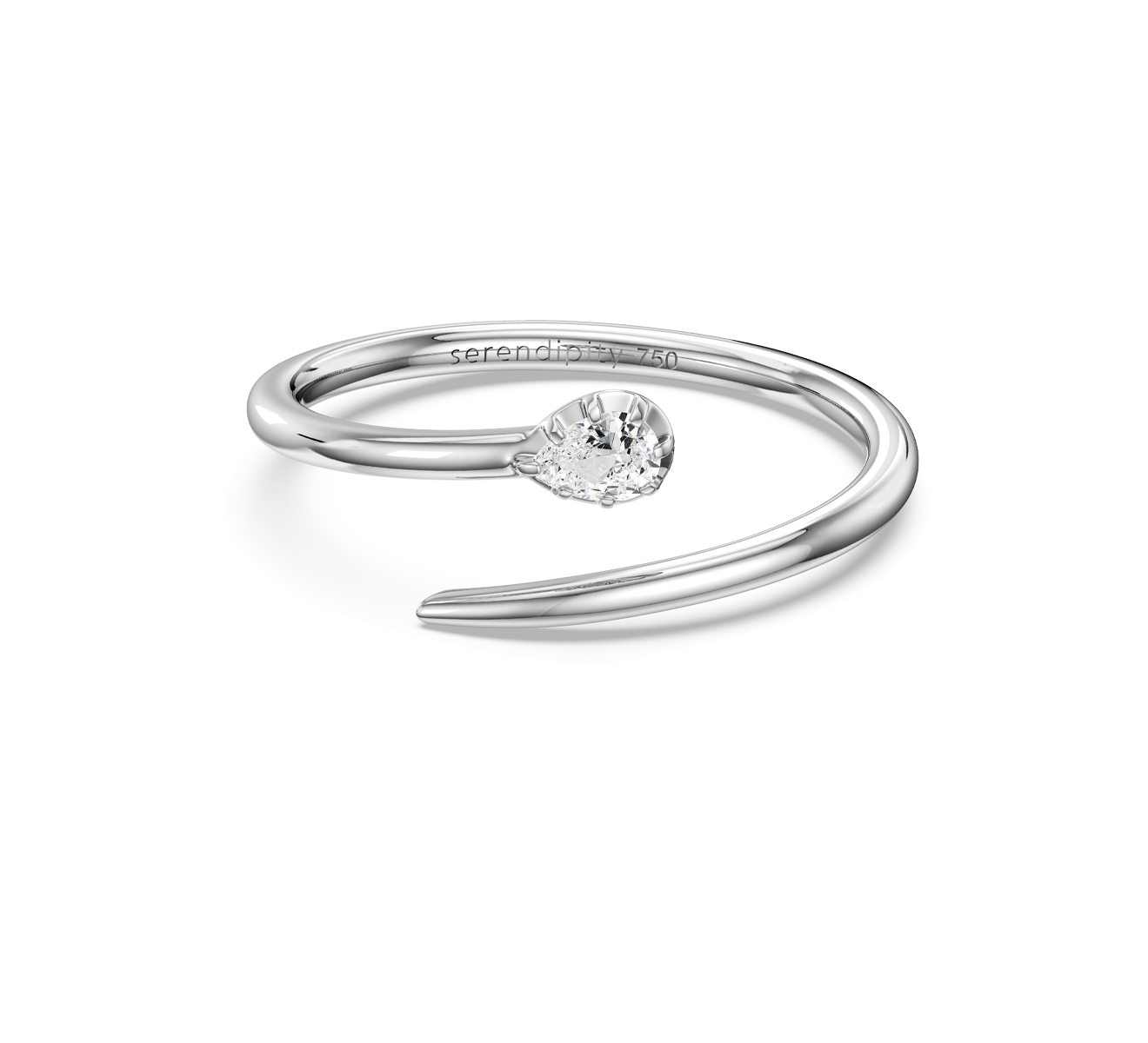 Кольцо Serendipity Timeless EJR0013W - фото 3 – Mercury