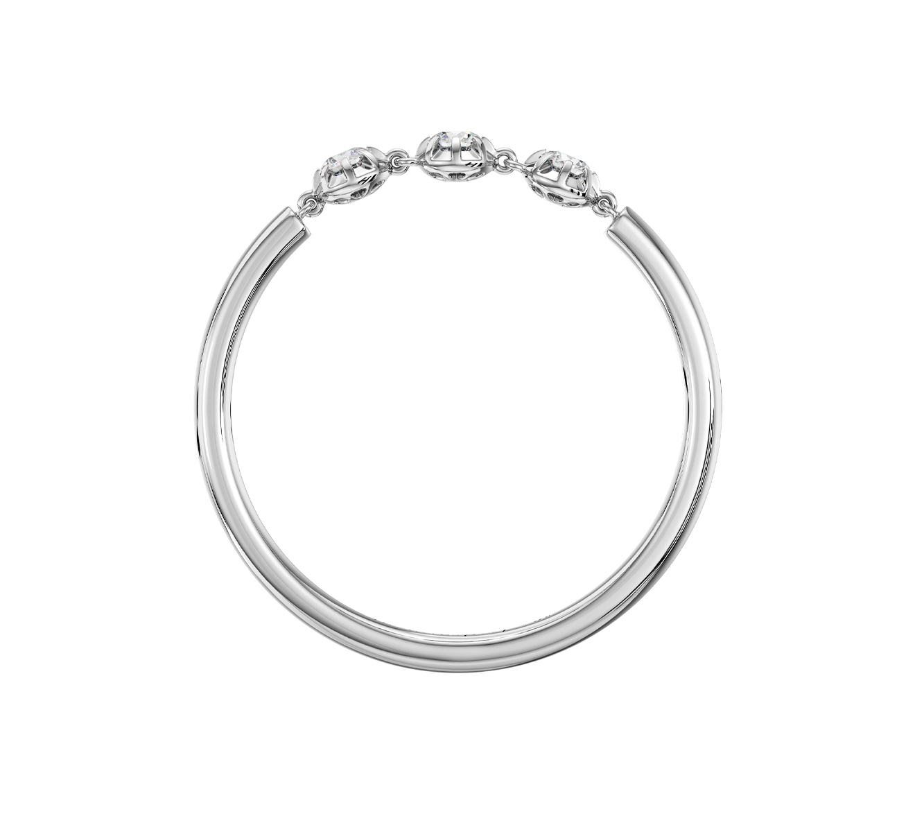 Кольцо Serendipity Timeless EJR0014W - фото 2 – Mercury