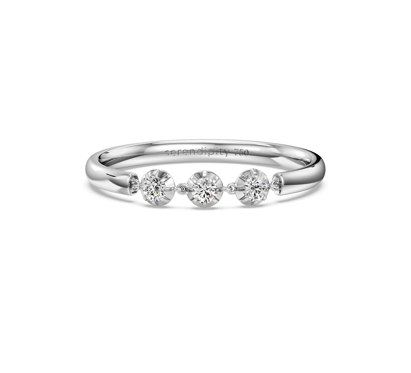 Кольцо Serendipity Timeless EJR0014W - фото 3 – Mercury