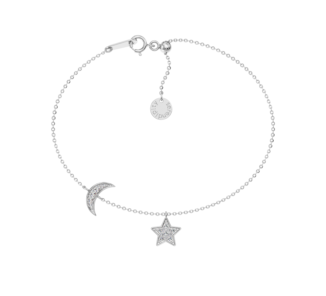 Браслет Serendipity Pave EJBR0024W - фото 1 – Mercury