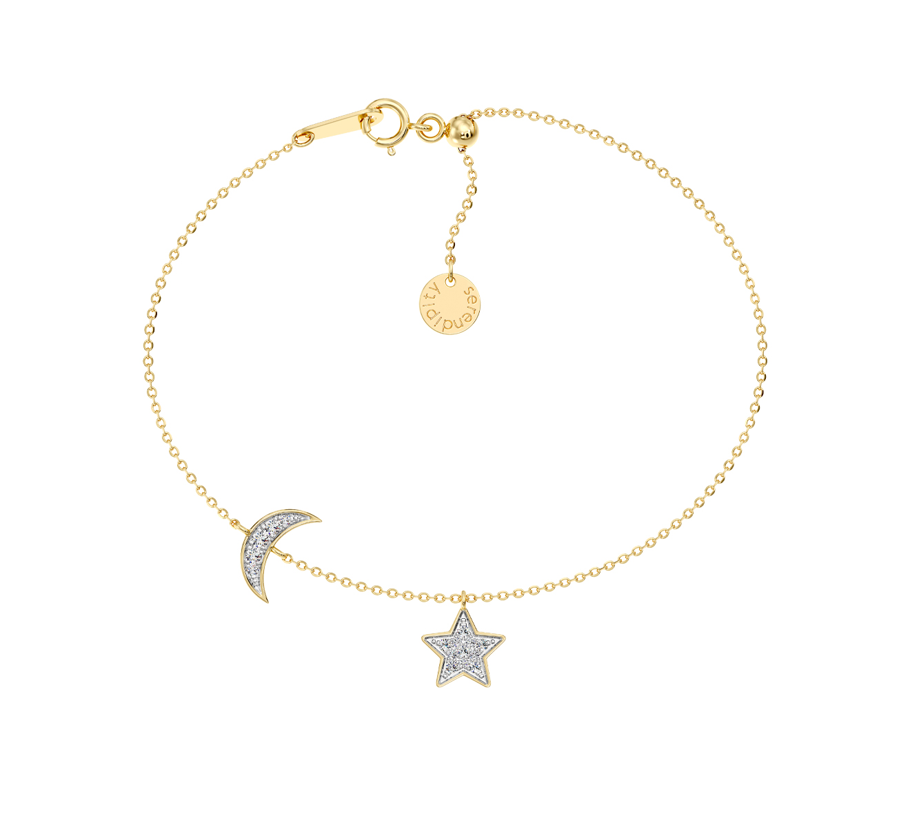 Браслет Serendipity Pave EJBR0024Y - фото 1 – Mercury