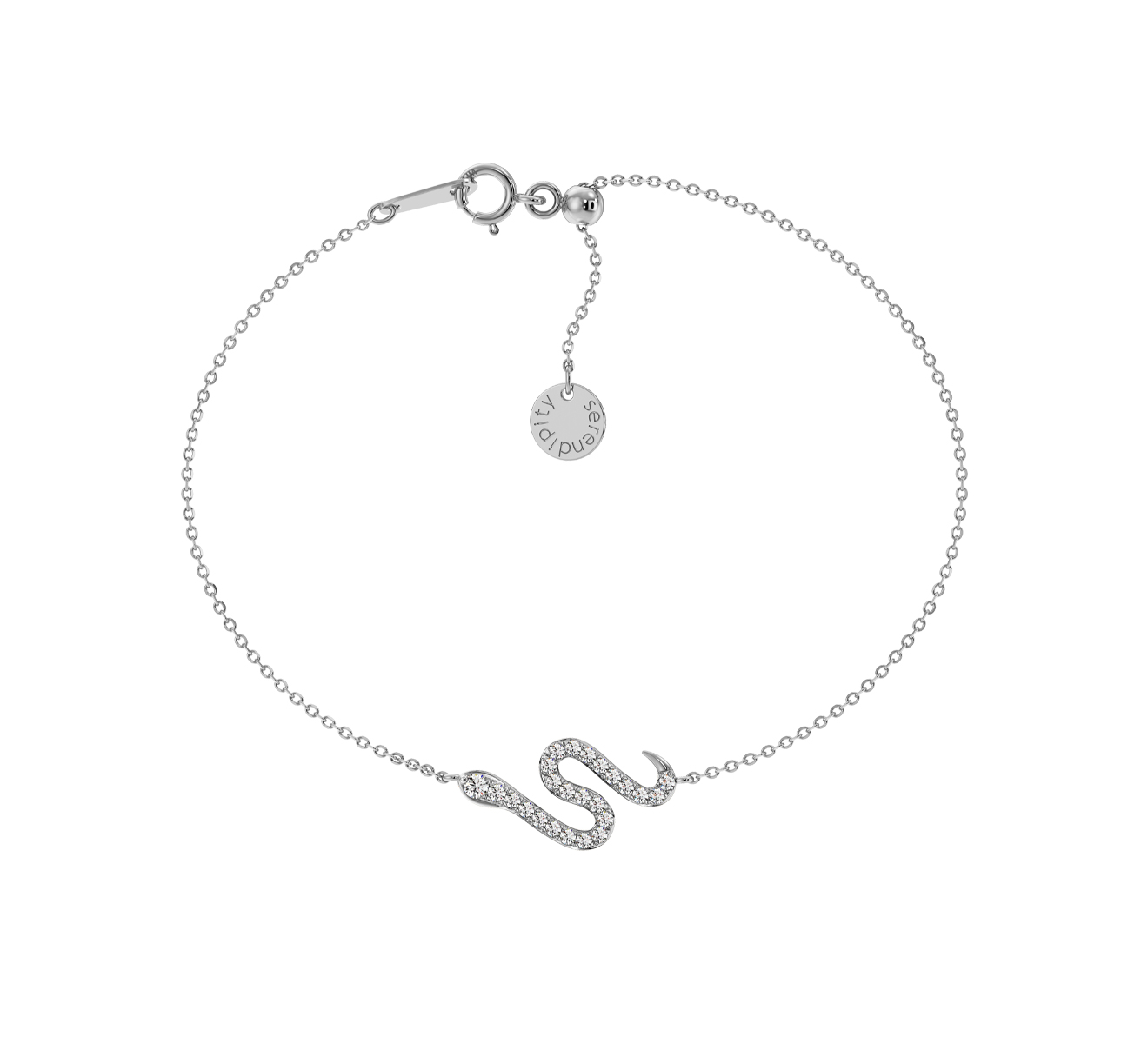 Браслет Serendipity Snake EJBR0053W - фото 1 – Mercury