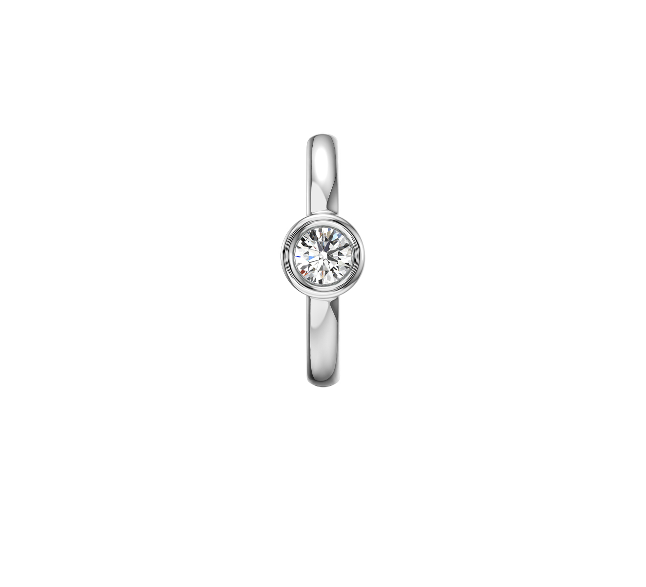 Серьга Serendipity Frame EJE0023W - фото 2 – Mercury