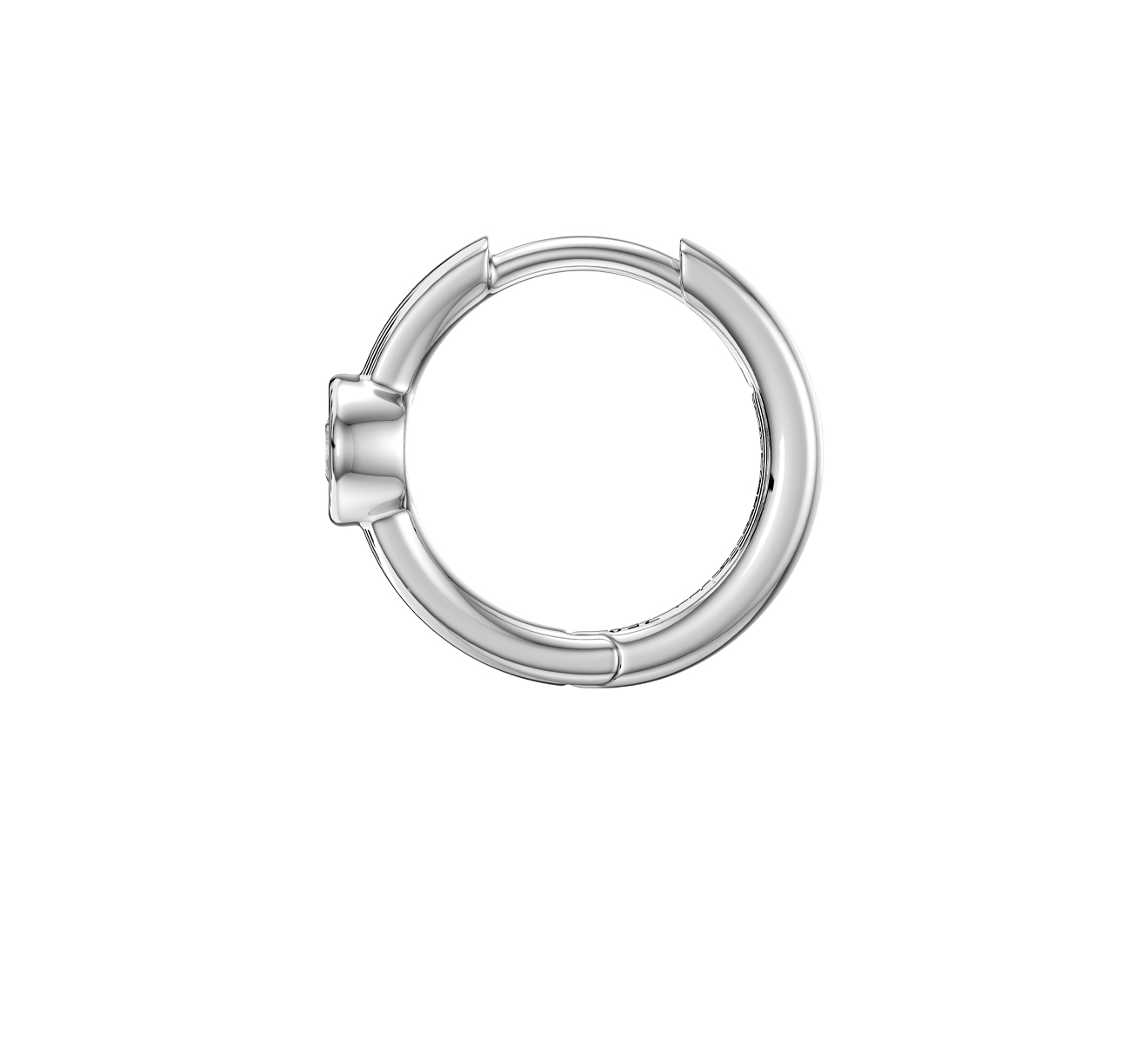 Серьга Serendipity Frame EJE0023W - фото 3 – Mercury