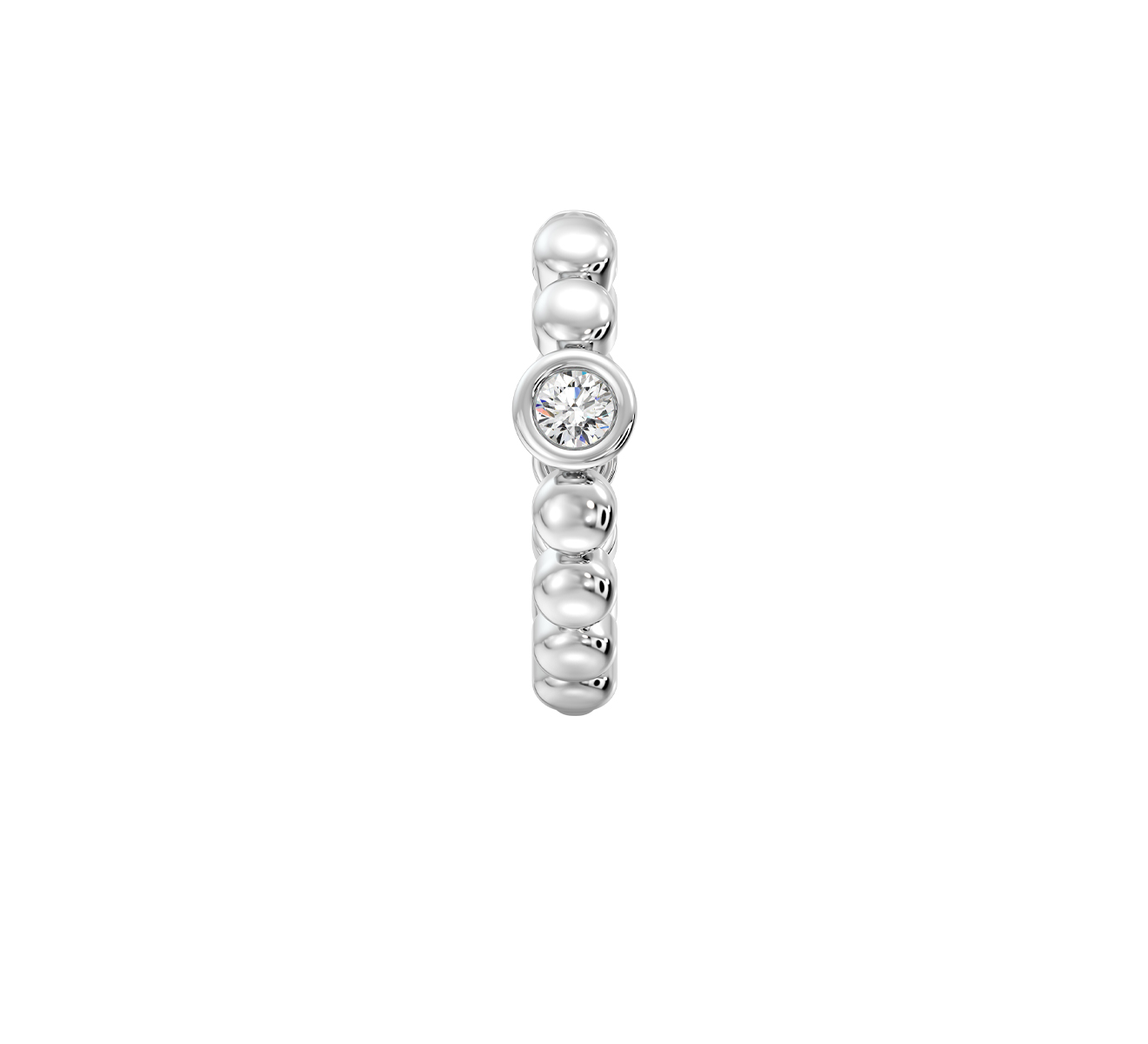 Серьга Serendipity Bubble EJE0026W - фото 2 – Mercury