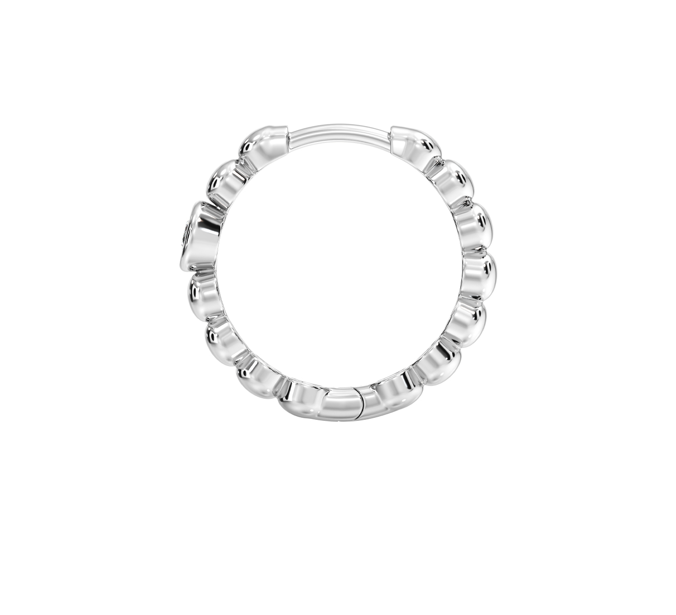 Серьга Serendipity Bubble EJE0026W - фото 3 – Mercury