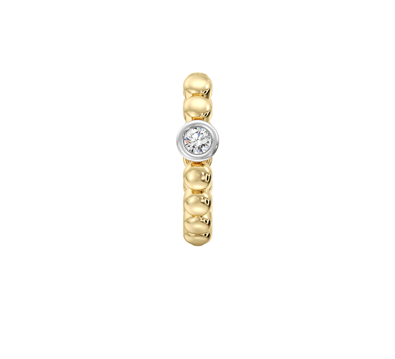 Серьга Serendipity Bubble EJE0026Y - фото 2 – Mercury
