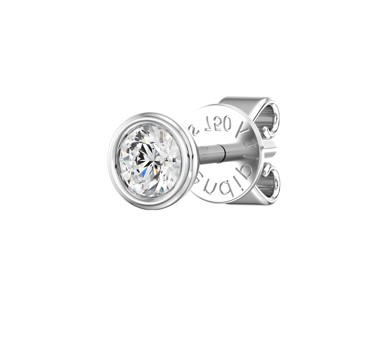 Серьга Serendipity Frame EJE0060W - фото 1 – Mercury