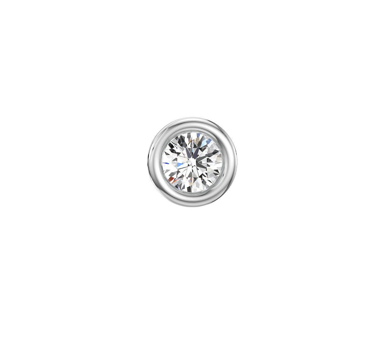 Серьга Serendipity Frame EJE0061W - фото 2 – Mercury