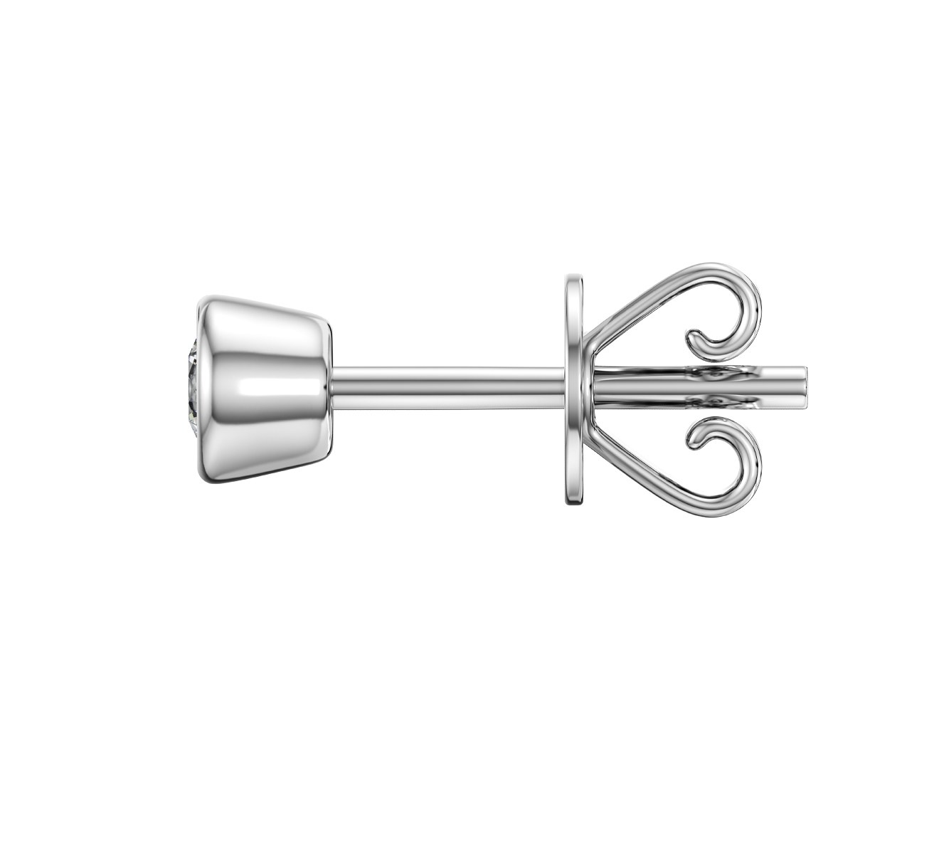 Серьга Serendipity Frame EJE0061W - фото 3 – Mercury