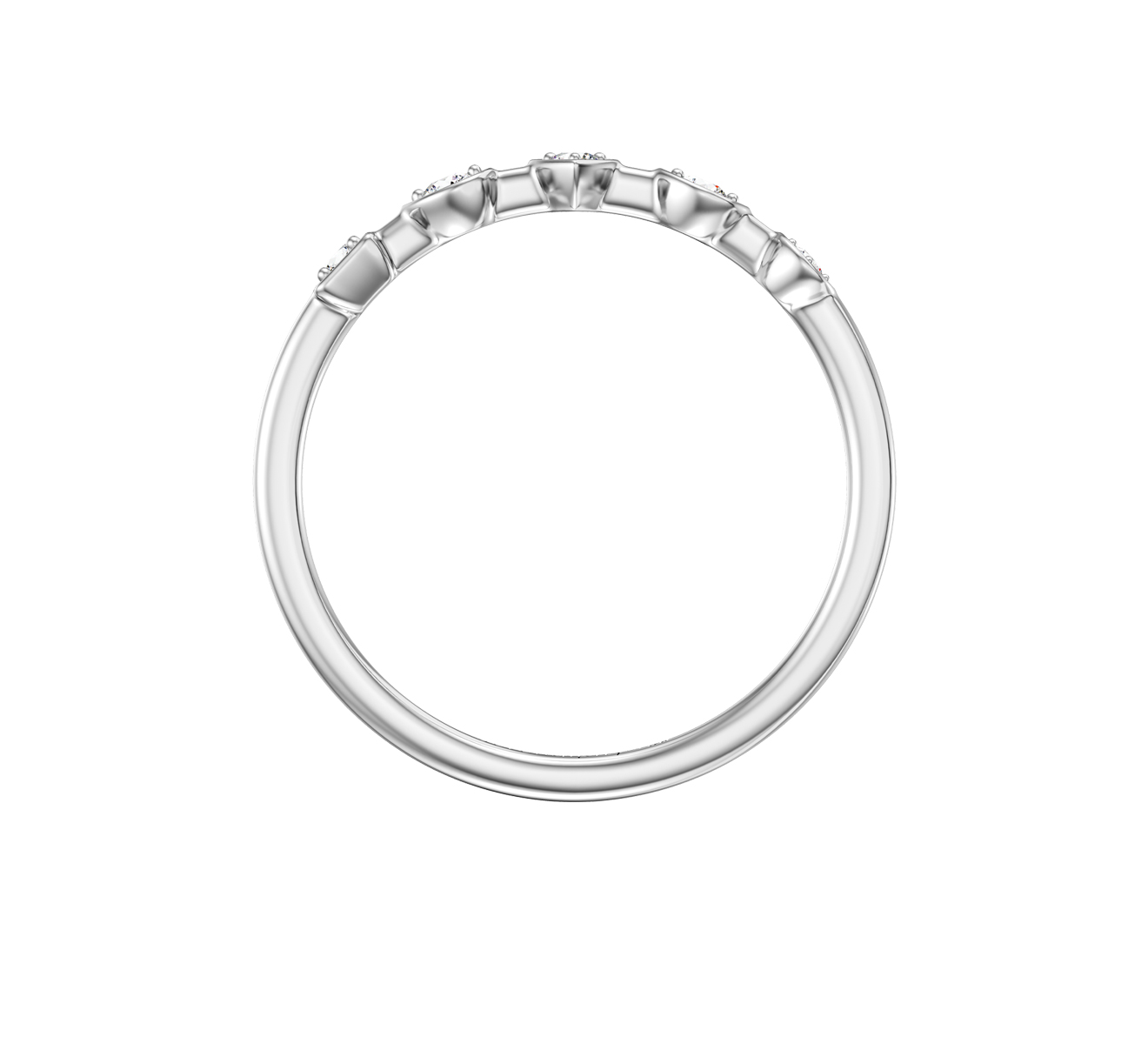Кольцо Serendipity Frame EJR0005W - фото 2 – Mercury