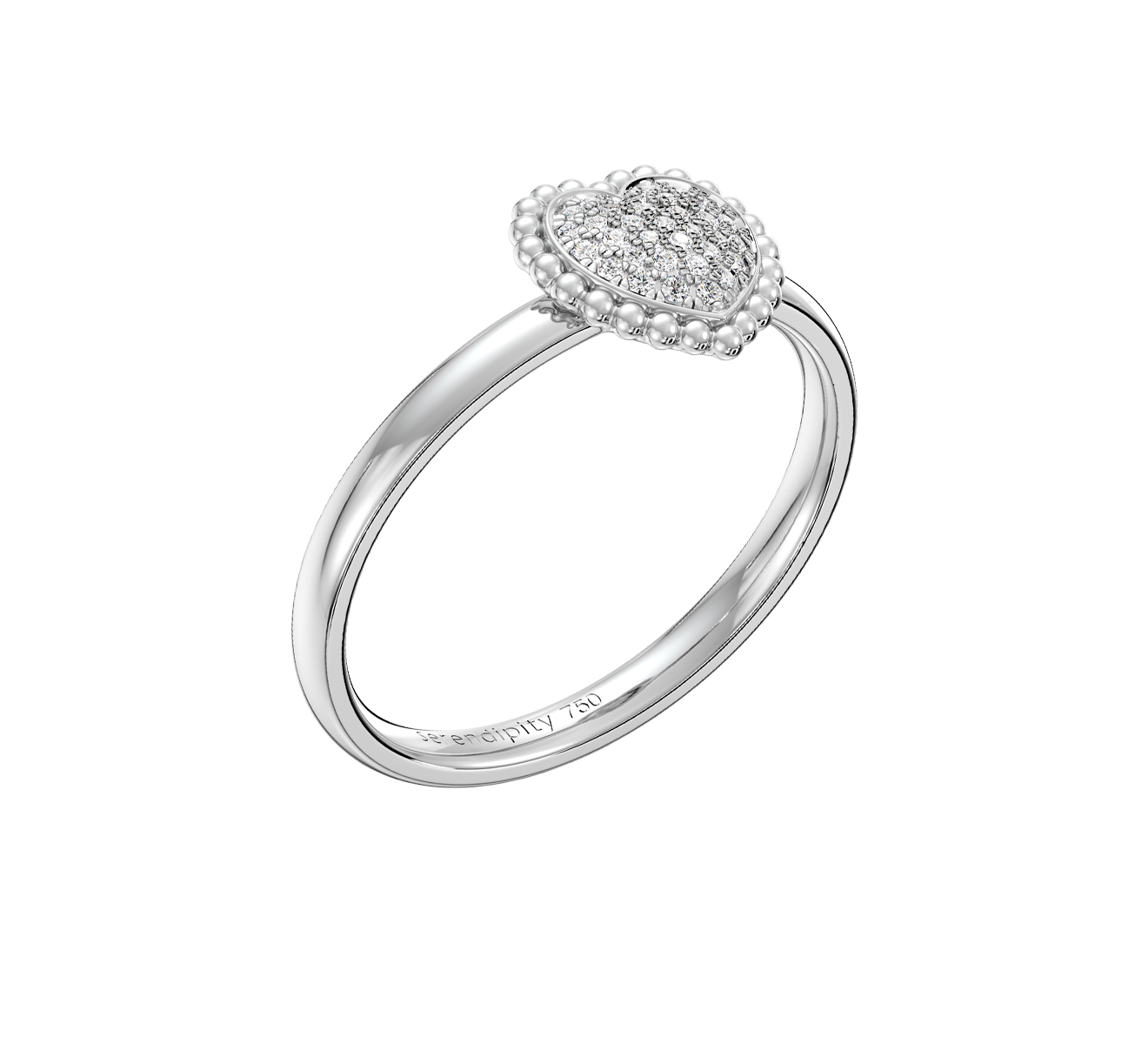 Кольцо Serendipity Bubble EJR0018W - фото 1 – Mercury