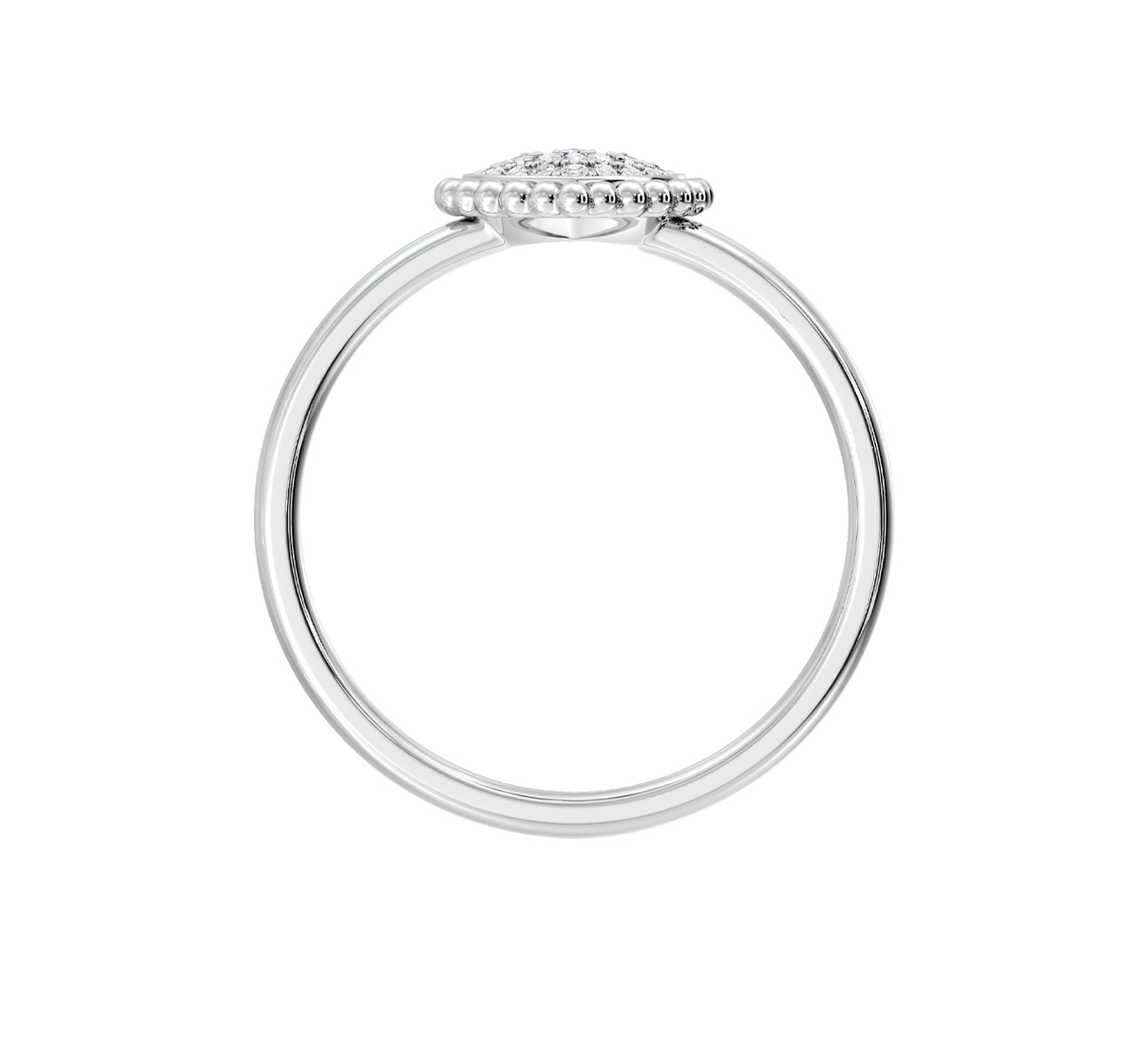 Кольцо Serendipity Bubble EJR0018W - фото 2 – Mercury