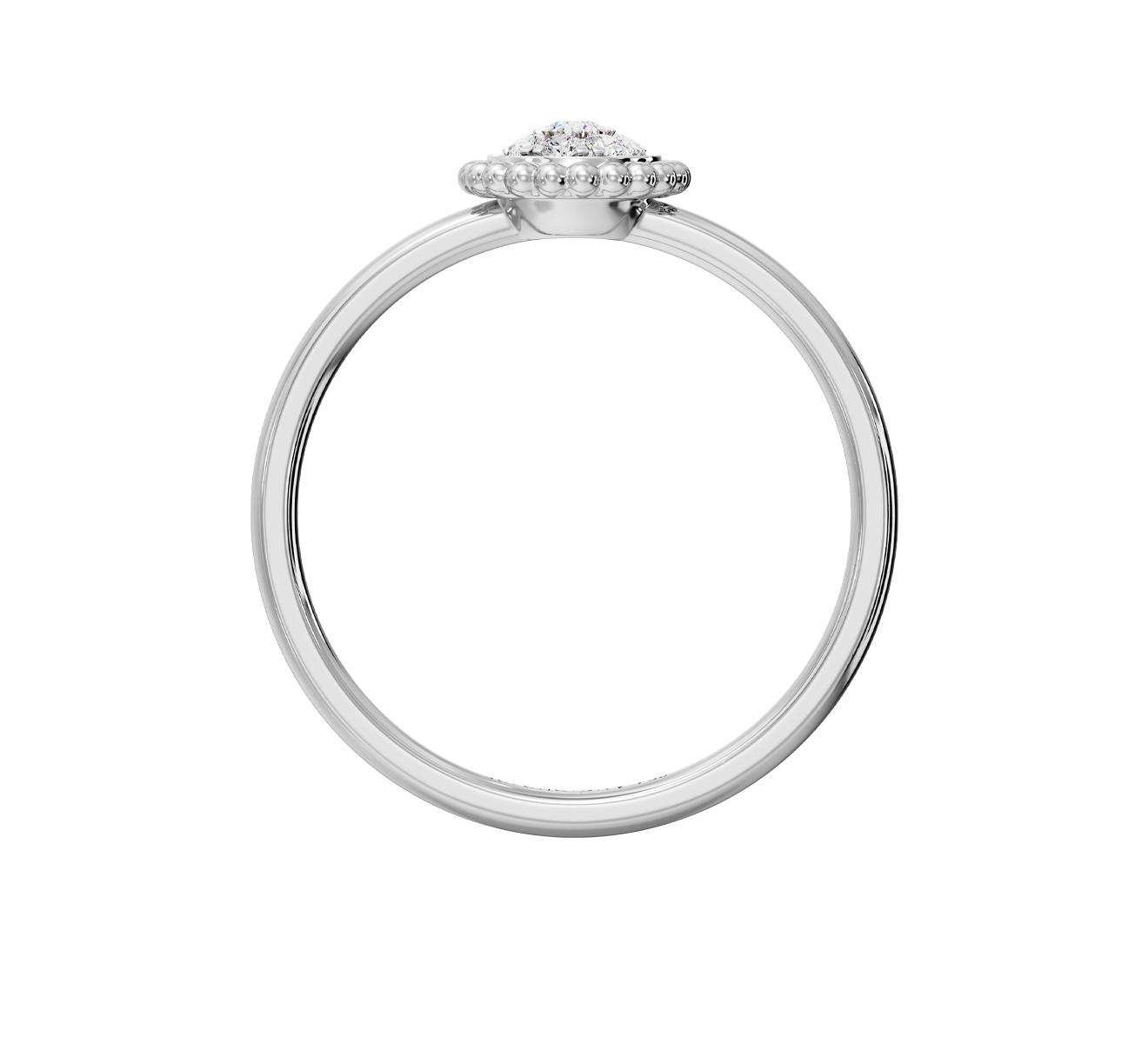 Кольцо Serendipity Bubble EJR0022W - фото 2 – Mercury