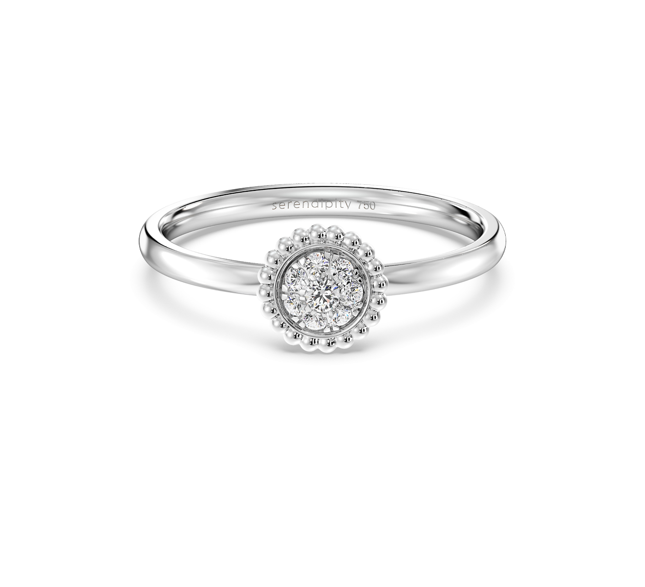 Кольцо Serendipity Bubble EJR0022W - фото 3 – Mercury