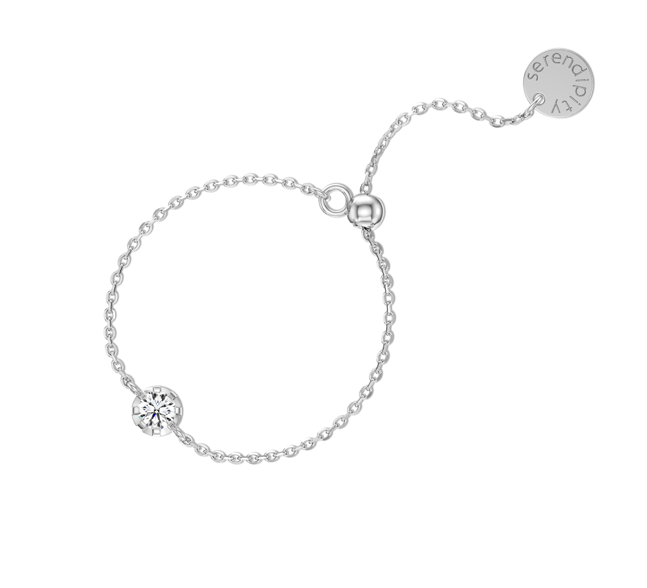 Кольцо Serendipity Timeless EJR0023W - фото 1 – Mercury