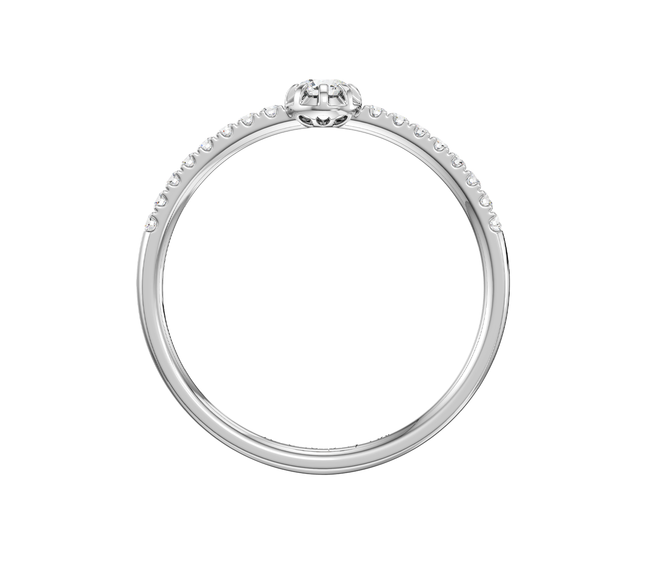 Кольцо Serendipity Timeless EJR0024W - фото 2 – Mercury