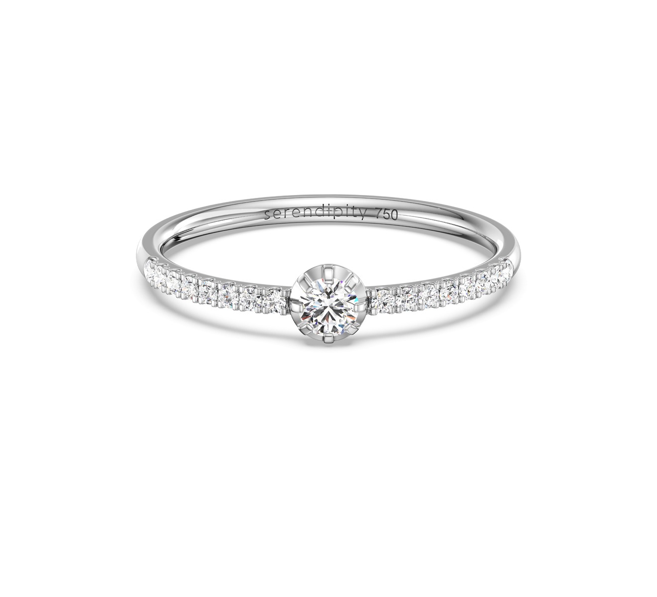 Кольцо Serendipity Timeless EJR0024W - фото 3 – Mercury