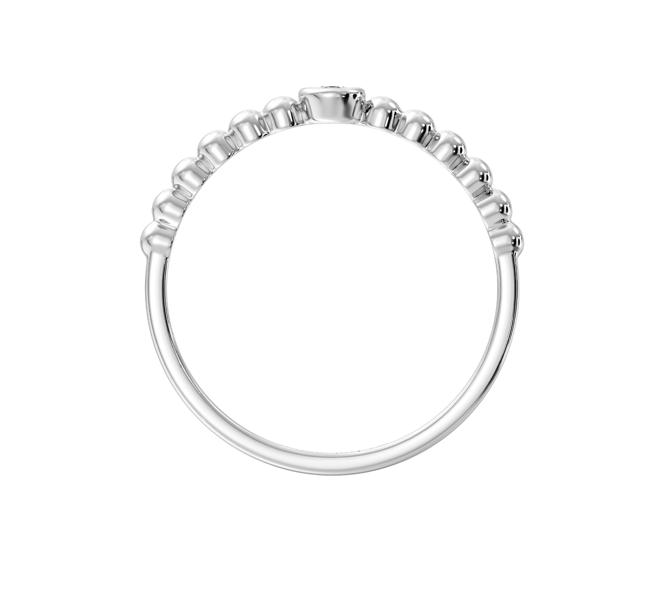 Кольцо Serendipity Bubble EJR0033W - фото 2 – Mercury