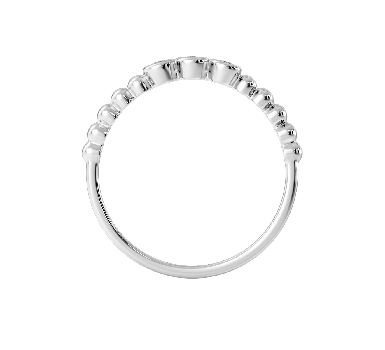 Кольцо Serendipity Bubble EJR0037W - фото 2 – Mercury