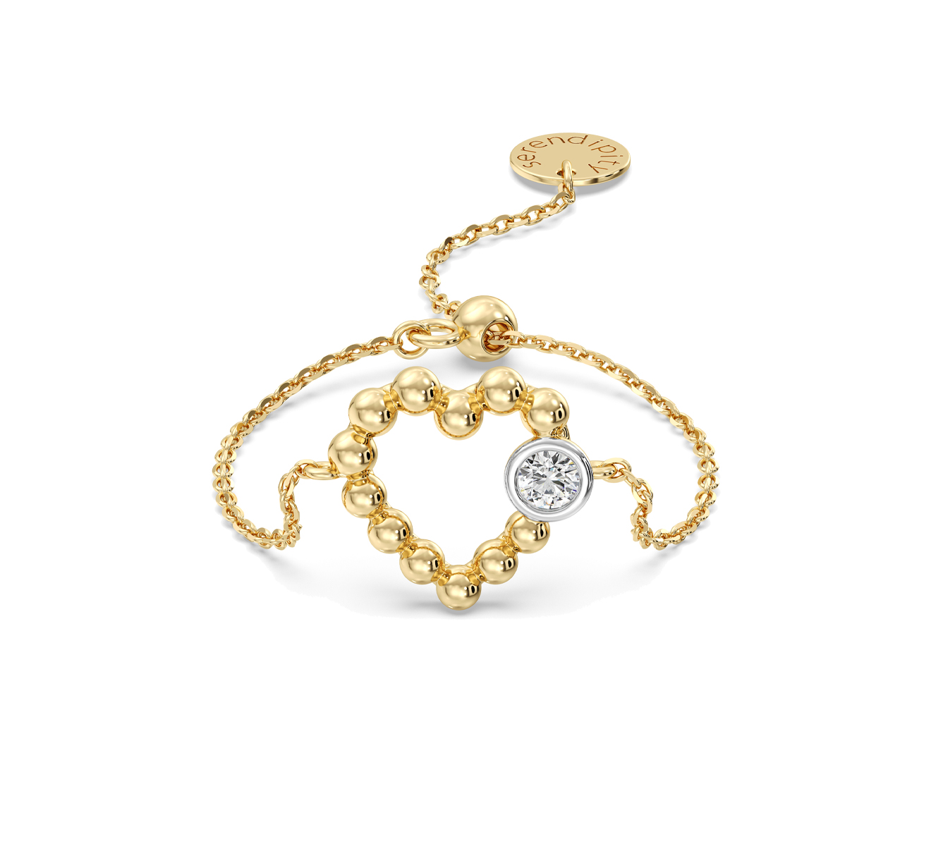 Кольцо Serendipity Bubble EJR0052Y - фото 3 – Mercury
