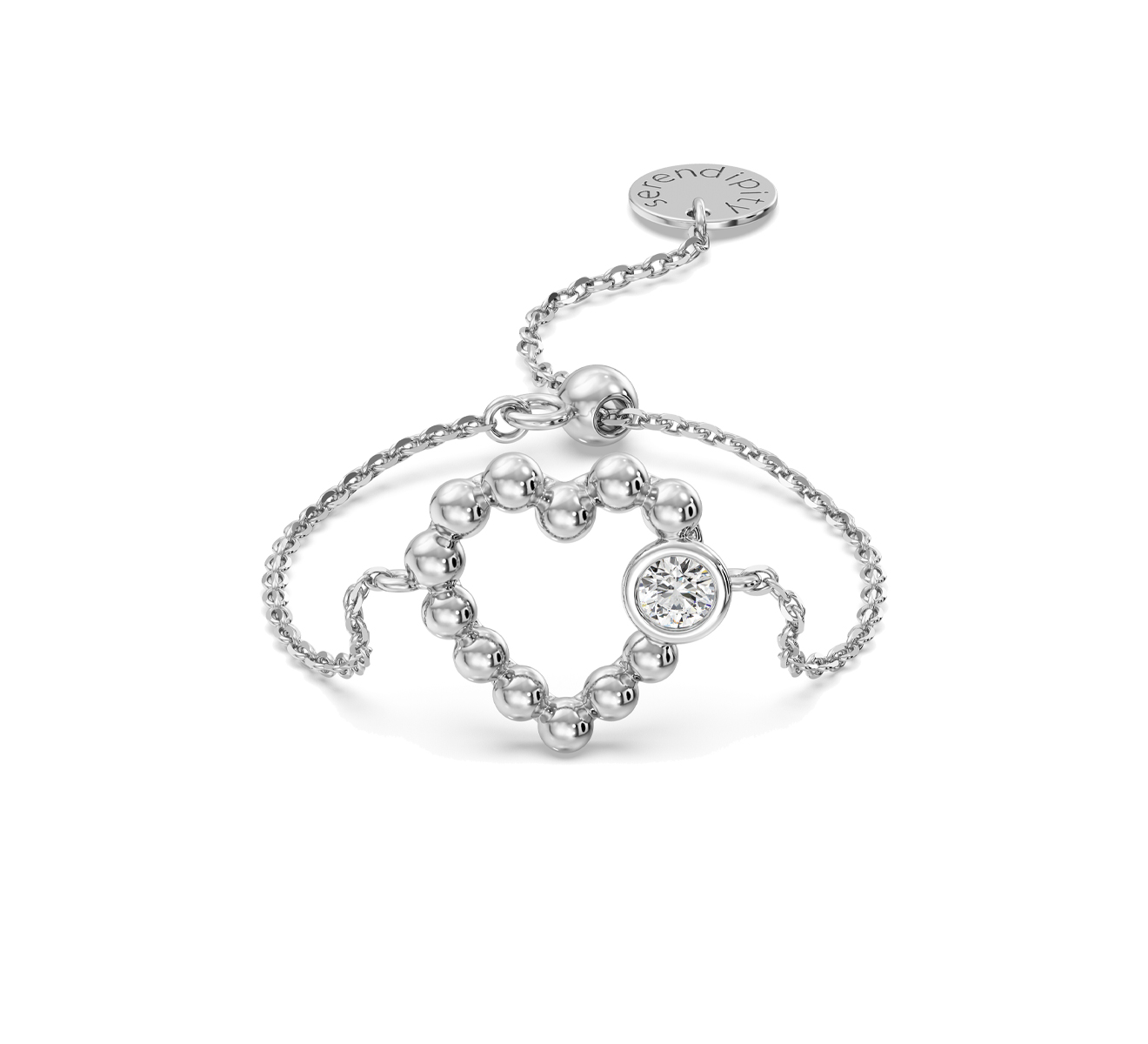 Кольцо Serendipity Bubble EJR0052W - фото 3 – Mercury