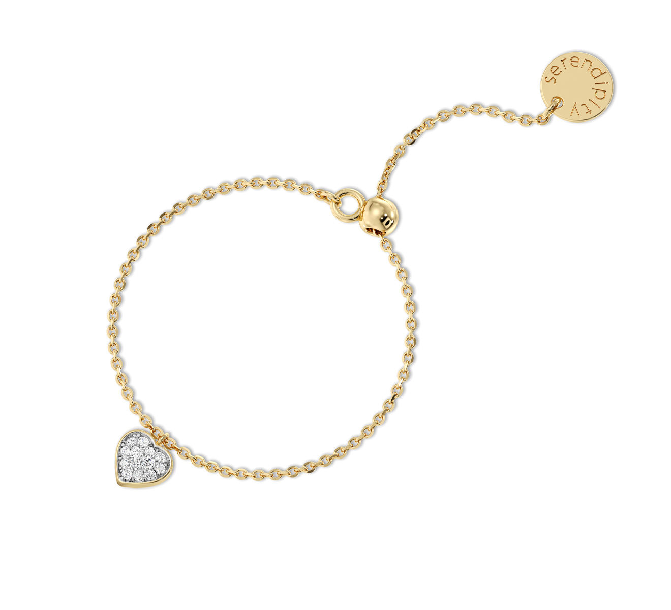Кольцо Serendipity Pave EJR0054Y - фото 1 – Mercury
