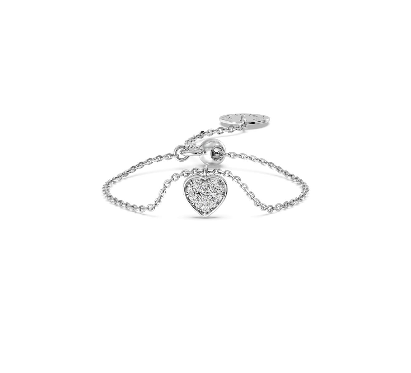 Кольцо Serendipity Pave EJR0054W - фото 3 – Mercury