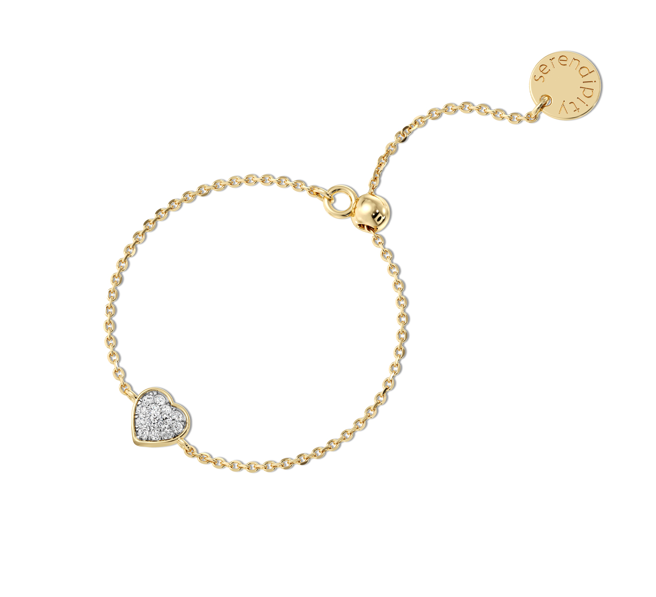 Кольцо Serendipity Pave EJR0055Y - фото 1 – Mercury