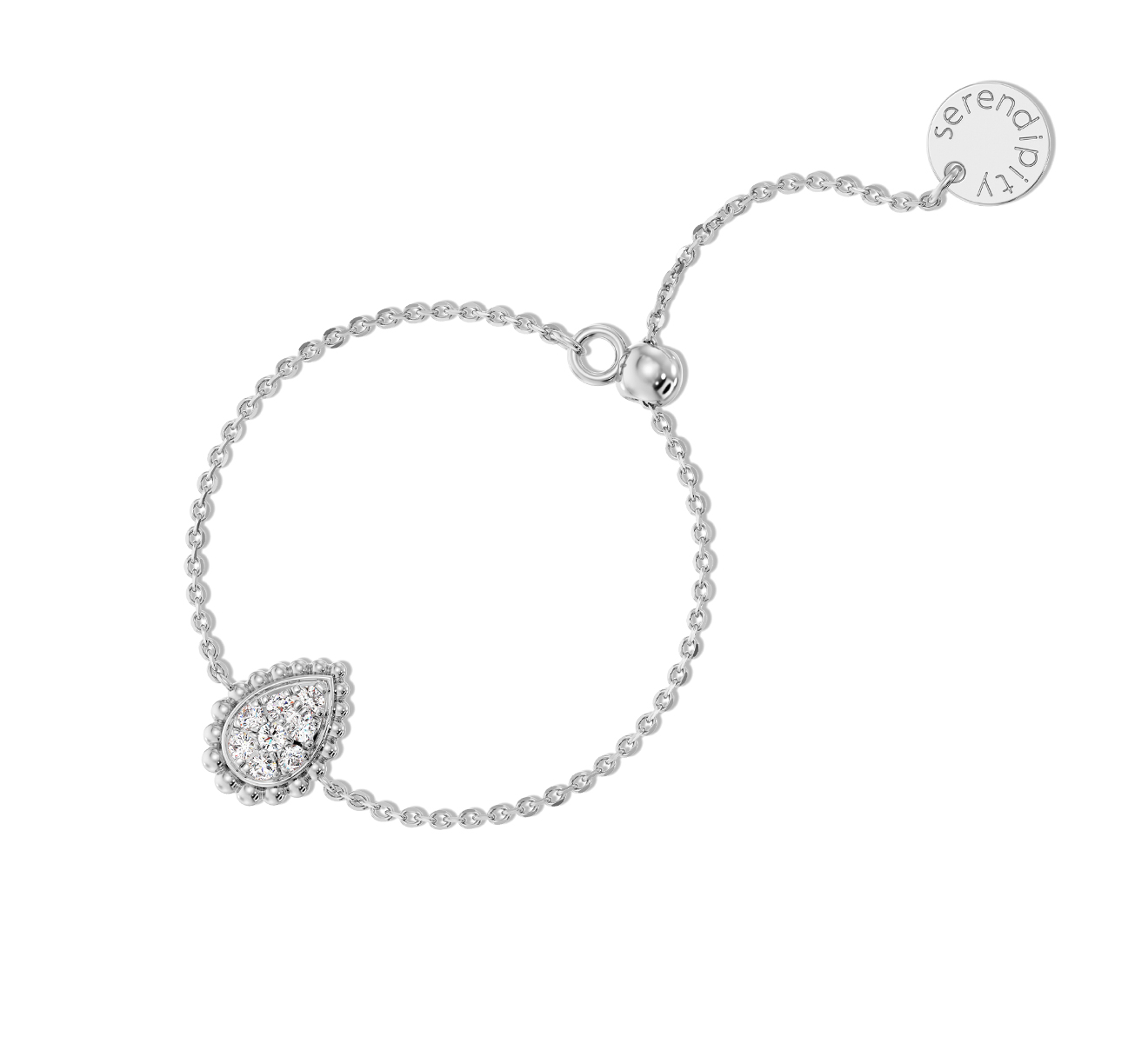 Кольцо Serendipity Bubble EJR0059W - фото 1 – Mercury