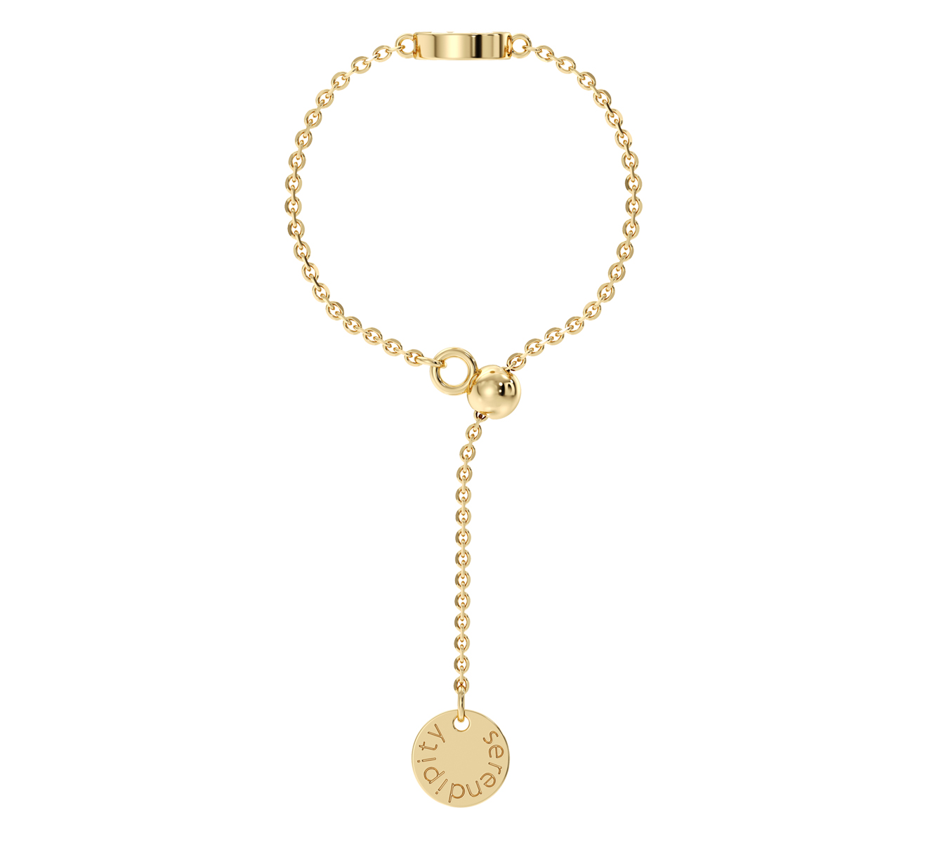 Кольцо Serendipity Pave EJR0063Y - фото 2 – Mercury