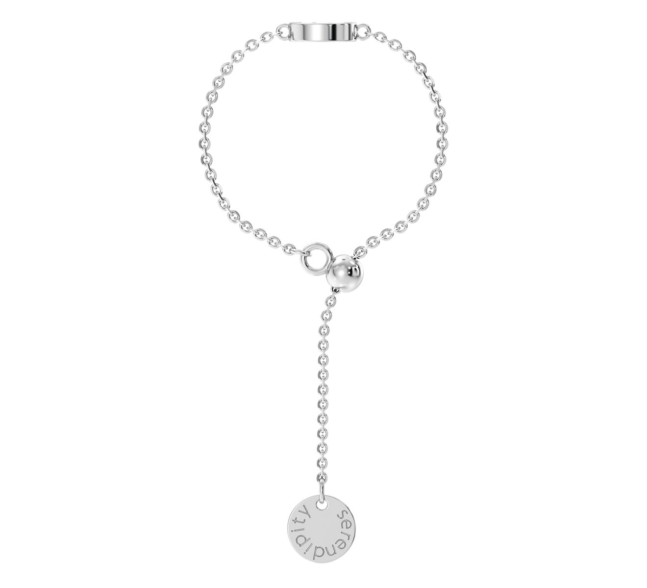 Кольцо Serendipity Pave EJR0063W - фото 2 – Mercury