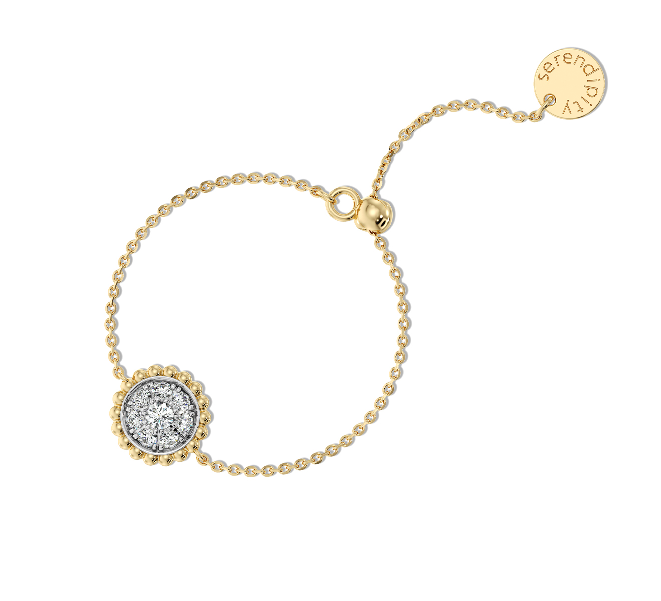 Кольцо Serendipity Bubble EJR0064Y - фото 1 – Mercury