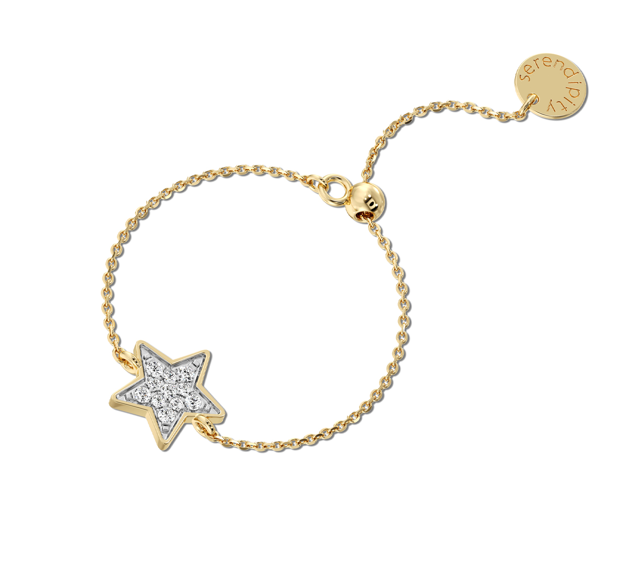 Кольцо Serendipity Pave EJR0069Y - фото 1 – Mercury
