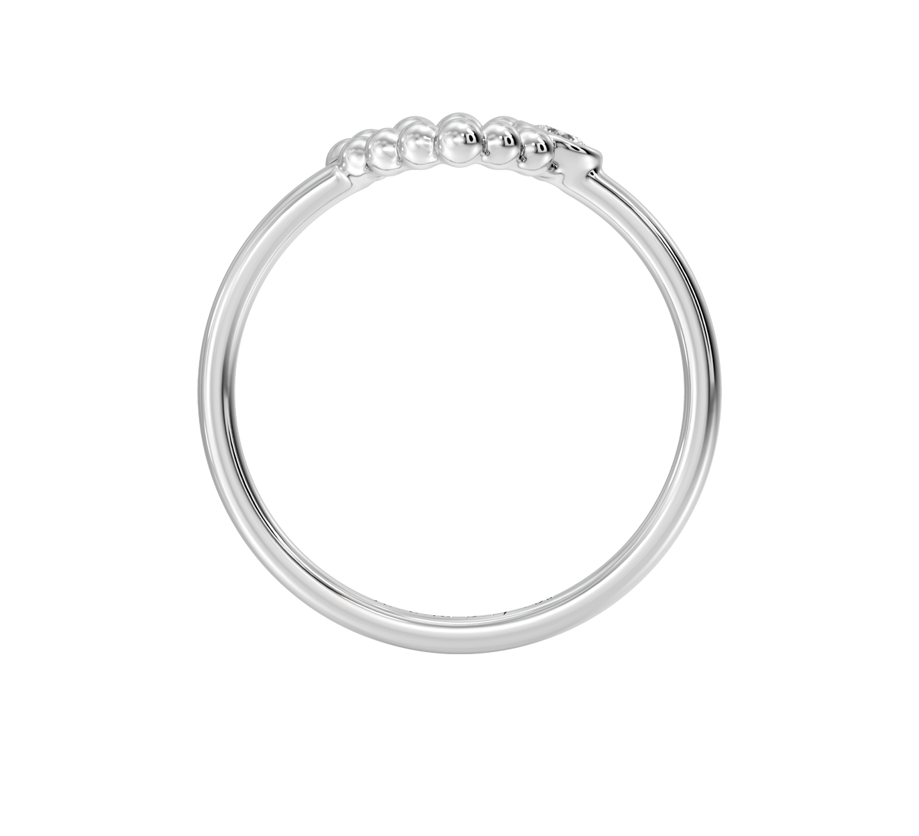 Кольцо Serendipity Bubble EJR0070W - фото 2 – Mercury