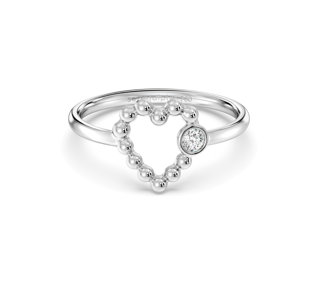 Кольцо Serendipity Bubble EJR0070W - фото 3 – Mercury