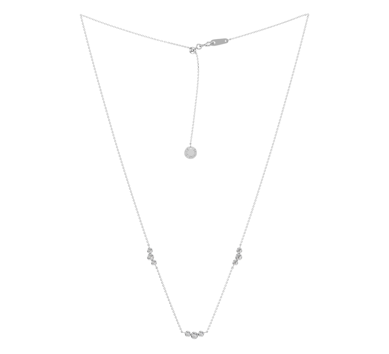 Колье Serendipity Frame EJN0008W - фото 2 – Mercury