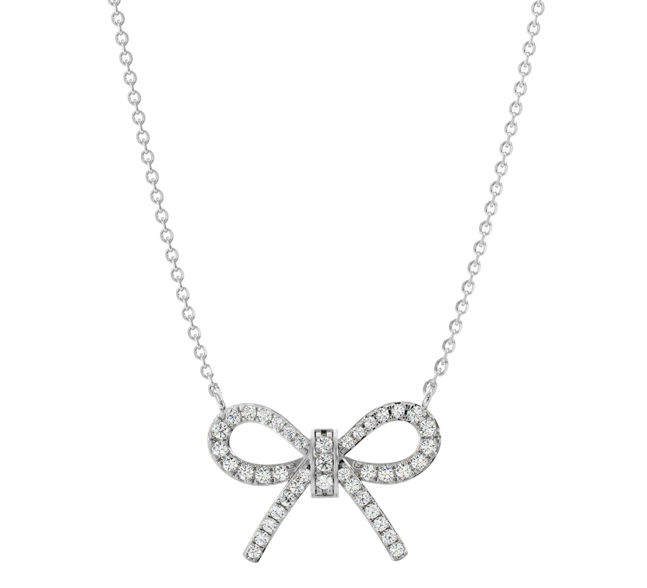 Колье Serendipity Pave EJN0017W - фото 1 – Mercury