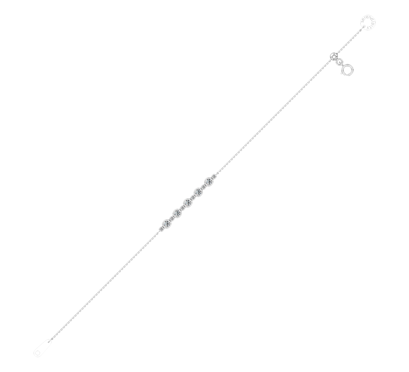 Браслет Serendipity Frame EJBR0005W - фото 2 – Mercury