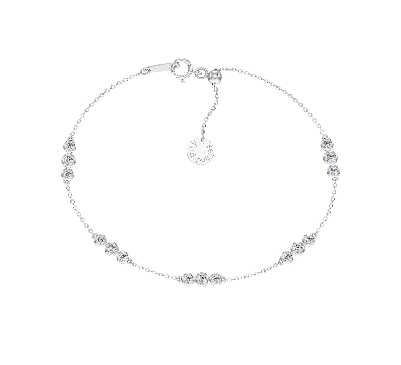 Браслет Serendipity Frame EJBR0006W - фото 1 – Mercury