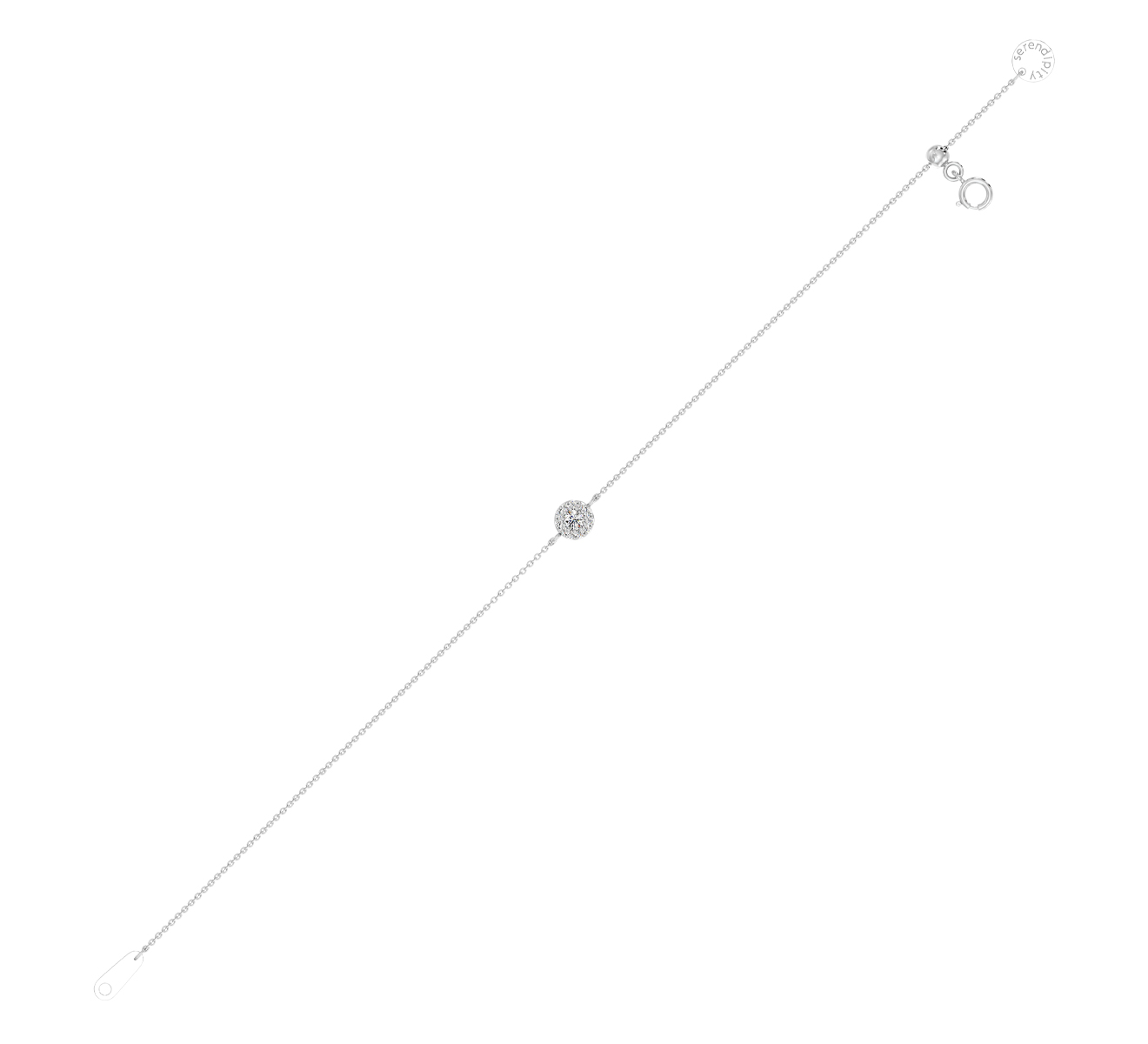 Браслет Serendipity Pave EJBR0041W - фото 2 – Mercury