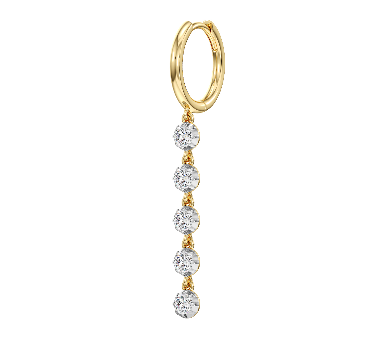 Серьга Serendipity Timeless EJE0015Y - фото 1 – Mercury