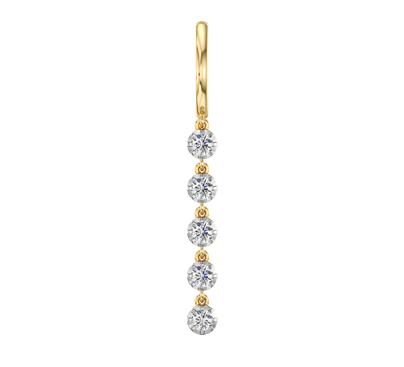 Серьга Serendipity Timeless EJE0015Y - фото 2 – Mercury
