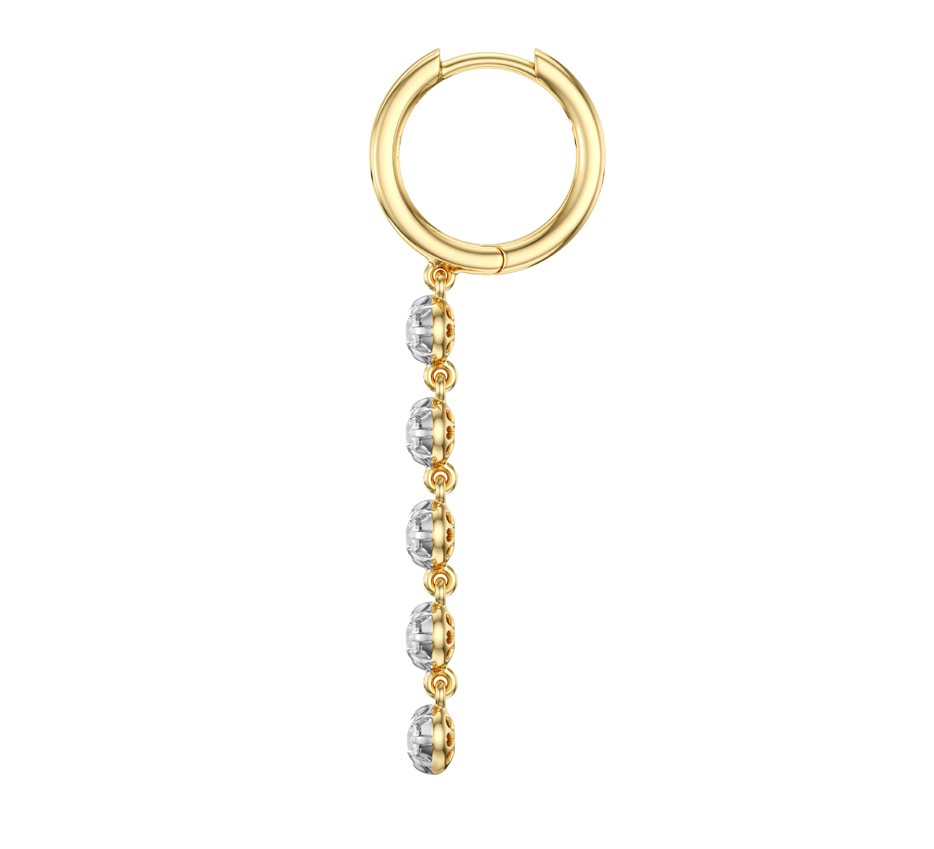 Серьга Serendipity Timeless EJE0015Y - фото 3 – Mercury