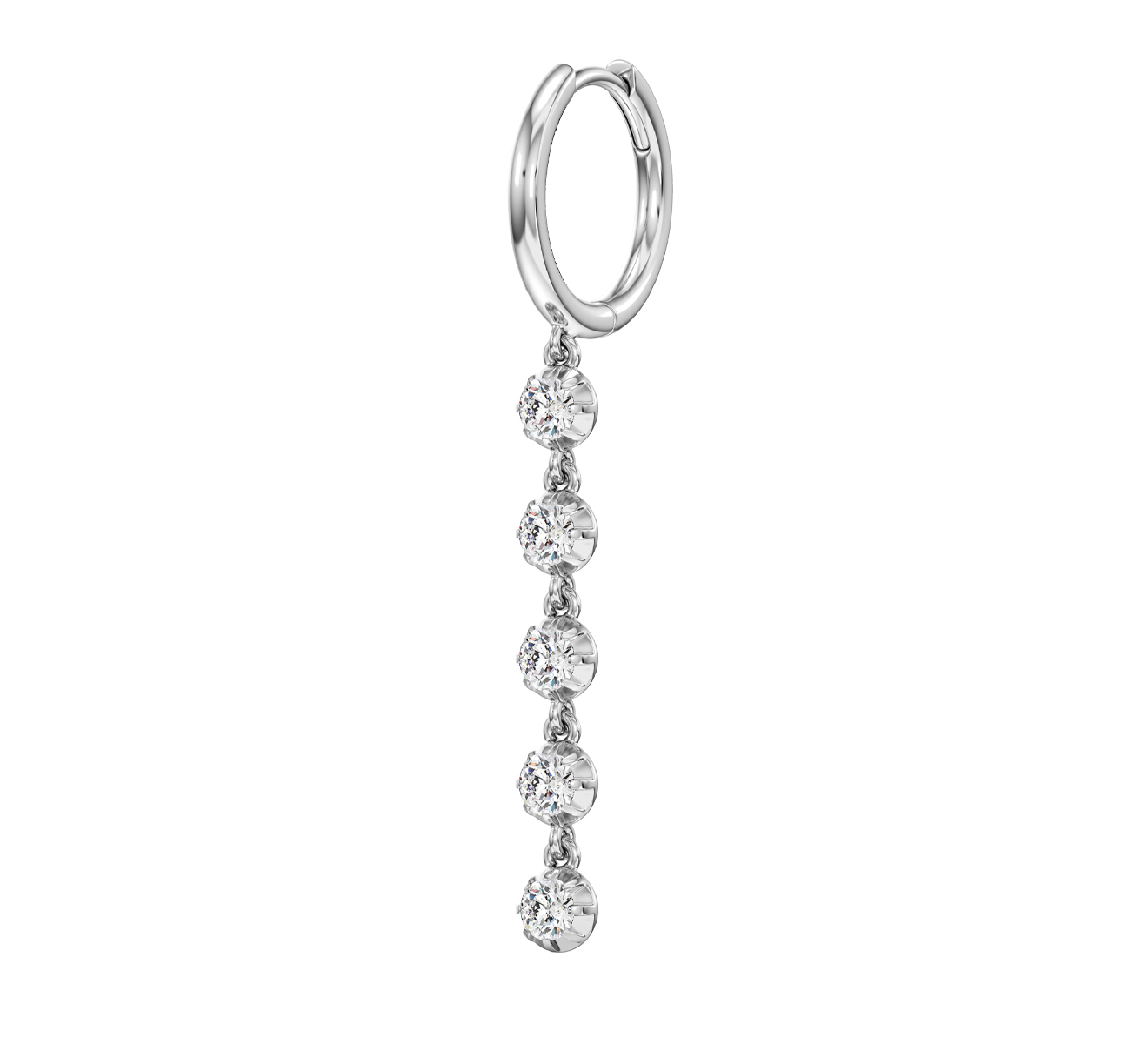 Серьга Serendipity Timeless EJE0015W - фото 1 – Mercury